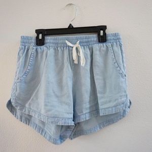 light blue Rip Curl shorts!